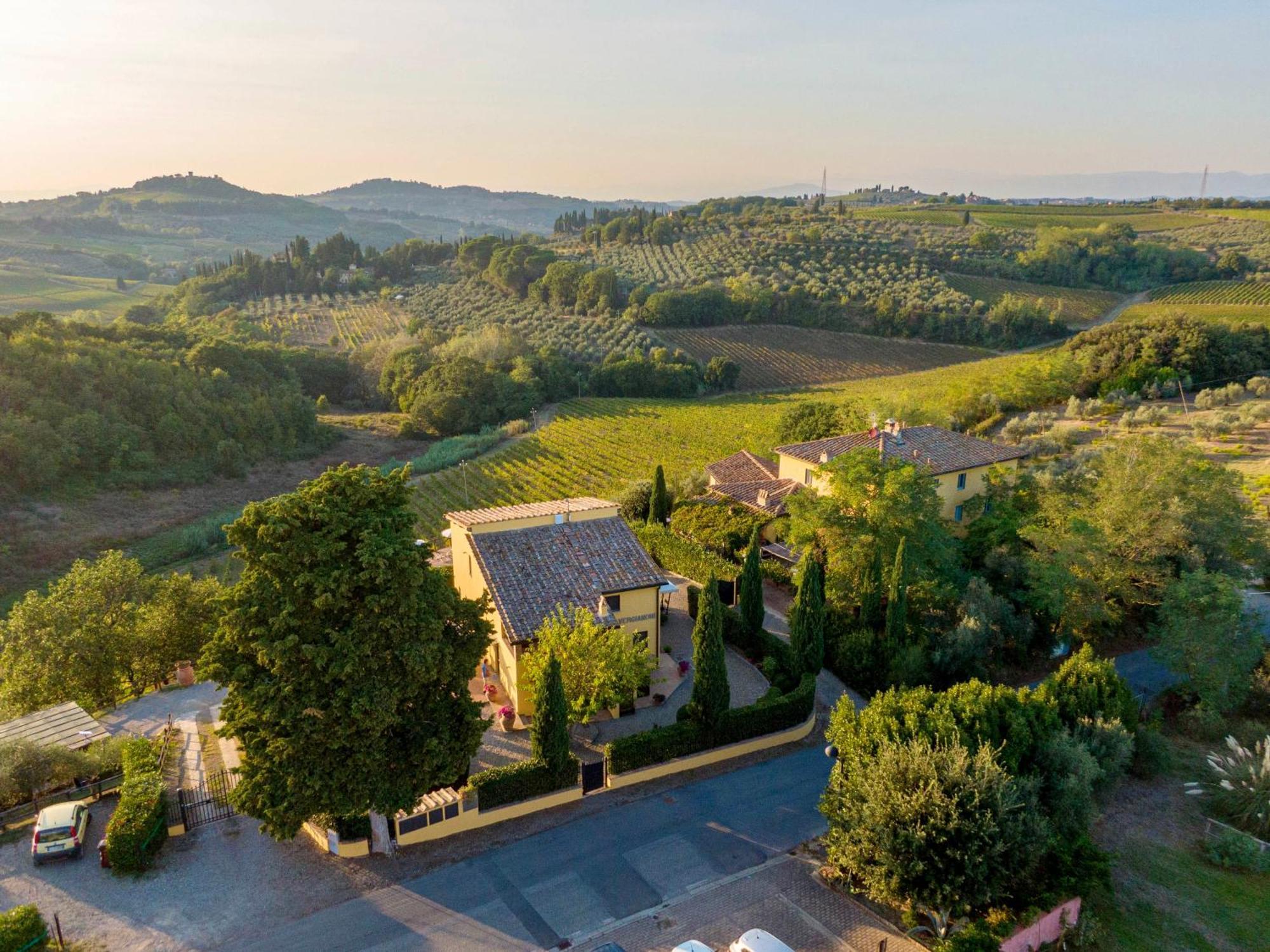 Podere Vergianoni Con Piscina E Vista Mozzafiato Tavarnelle Val di Pesa Zewnętrze zdjęcie