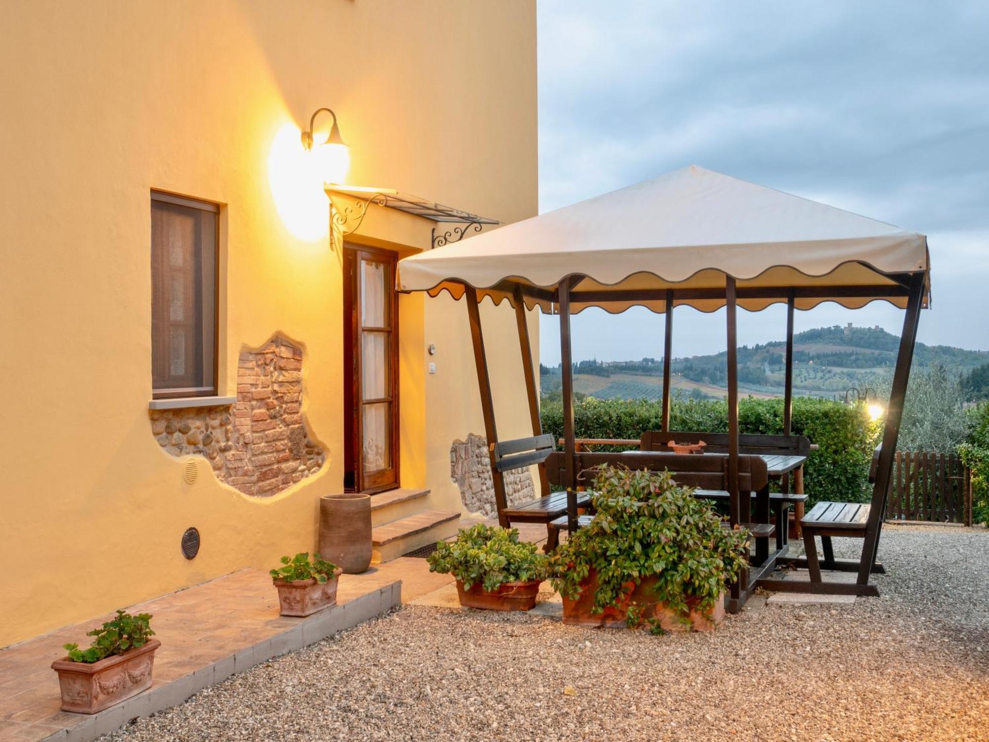 Podere Vergianoni Con Piscina E Vista Mozzafiato Tavarnelle Val di Pesa Zewnętrze zdjęcie