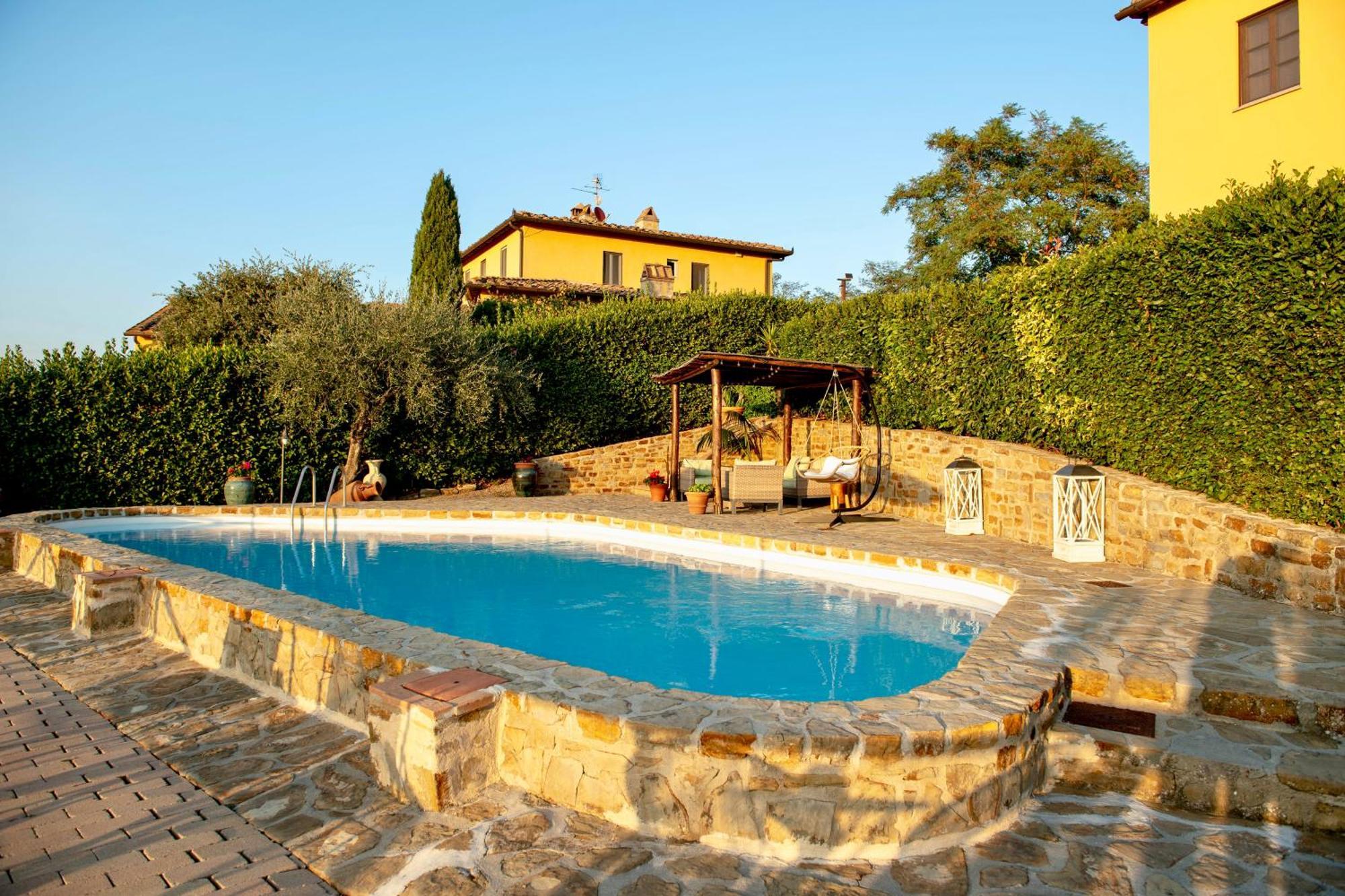Podere Vergianoni Con Piscina E Vista Mozzafiato Tavarnelle Val di Pesa Zewnętrze zdjęcie